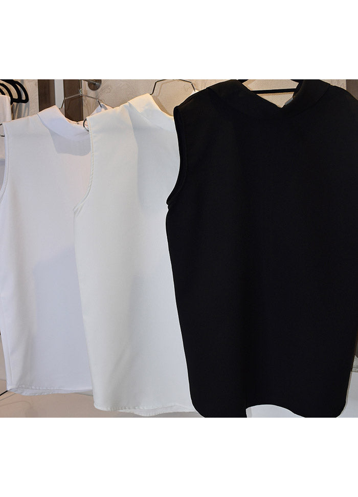 Collar blouse بلوزة بقبة