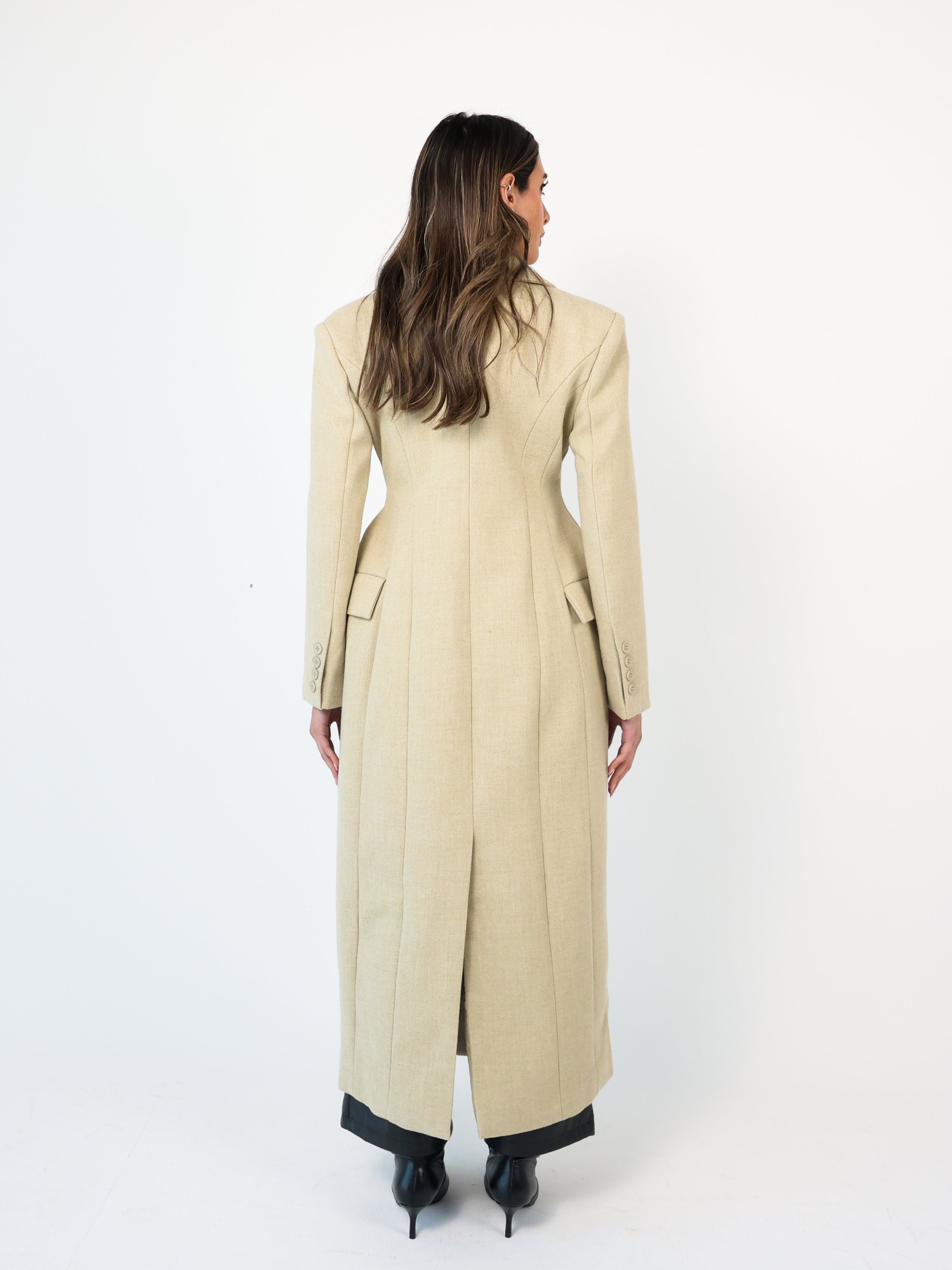 Double Breasted Over Coat