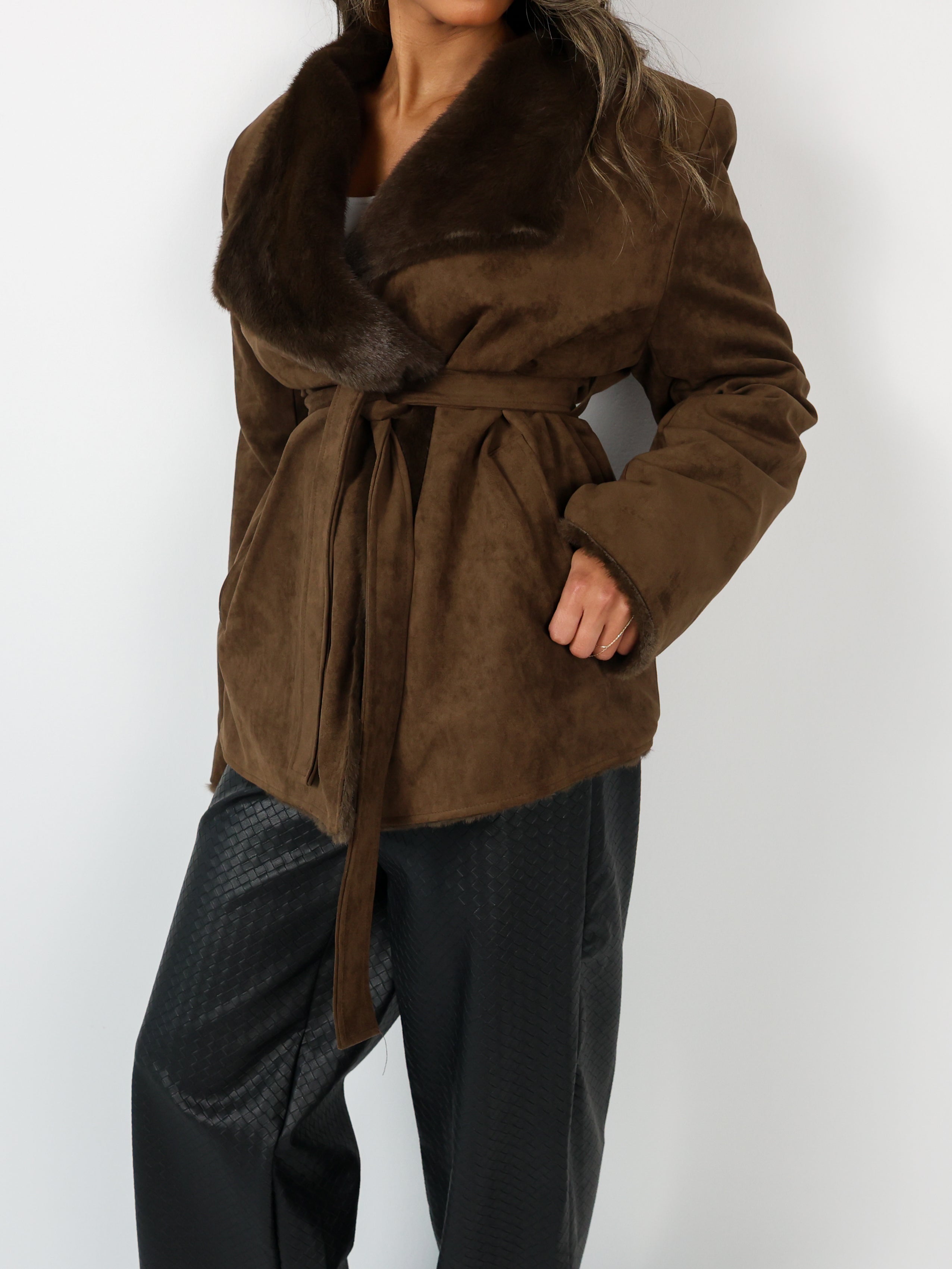 Sheepskin Fur Coat