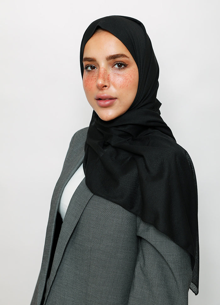 Shash Turki Folded - Close Hijab مخيط عند الوجه
