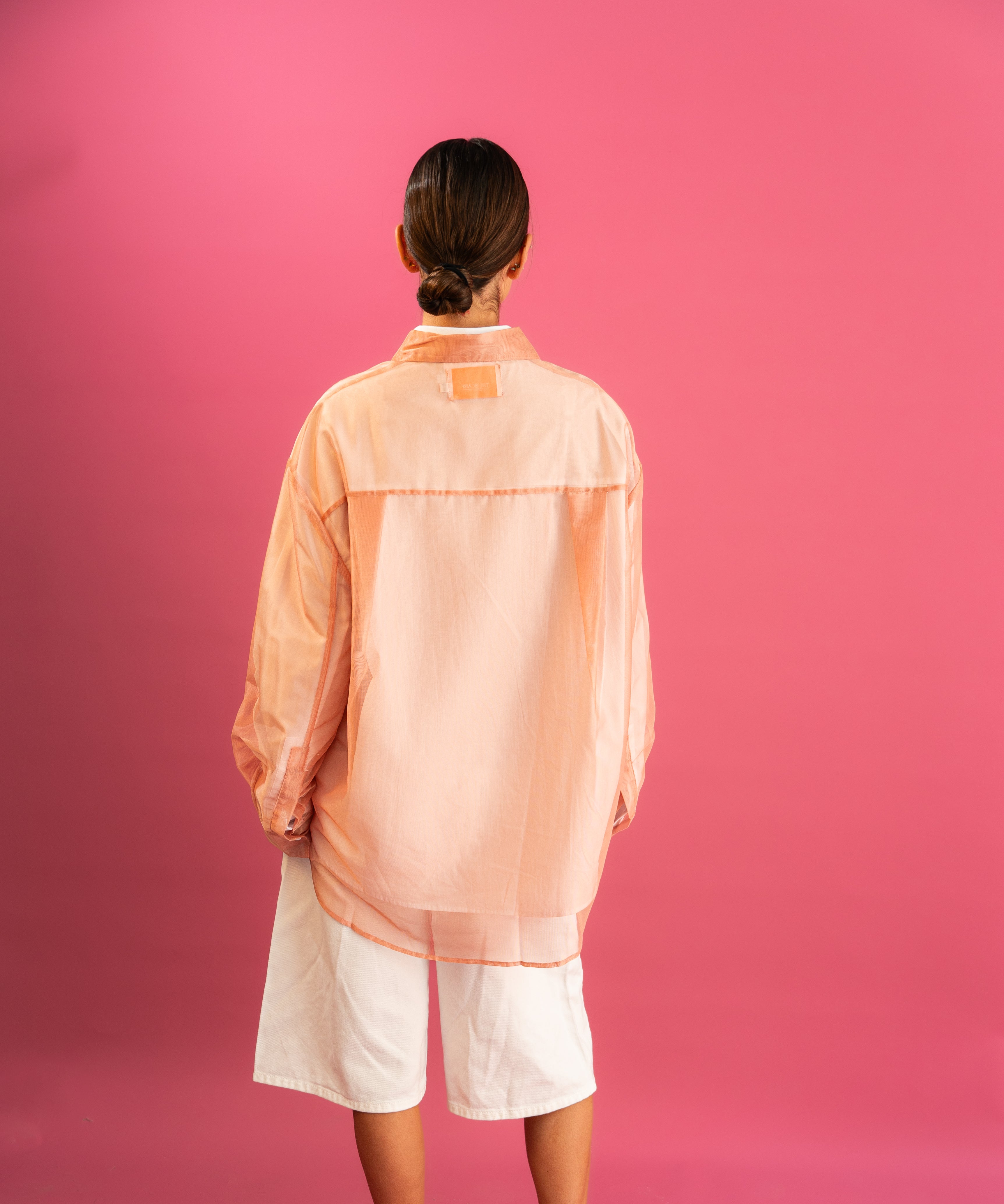 Blush Aura Oversized Shirt
