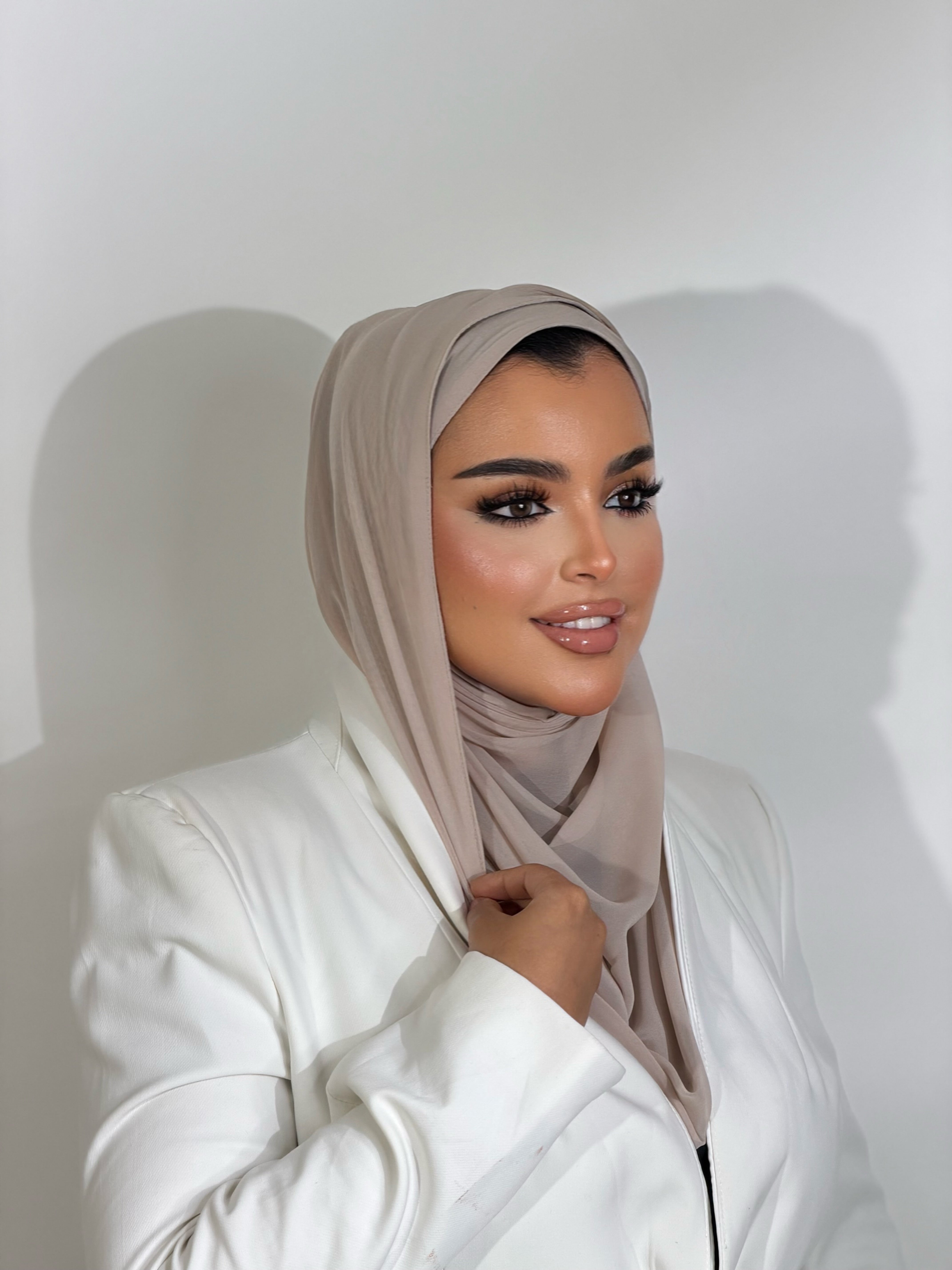 Chiffon sada  شيفون سادة