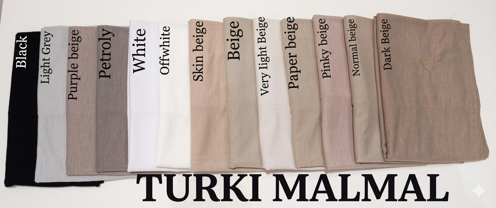 Turki Malmal-Folded (Practical Collection) ململ تركي