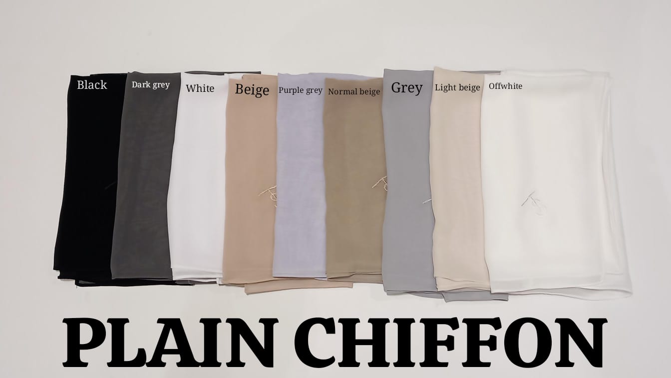 Plain Chiffon