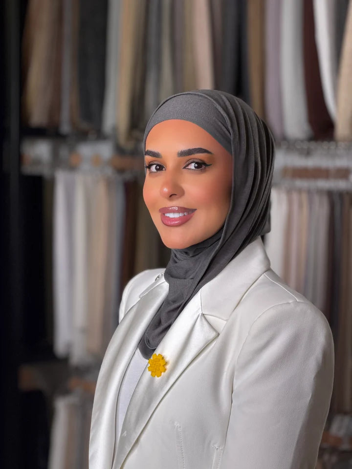 12-pcs Normal Cotton درزن حجاب القطن العادي
