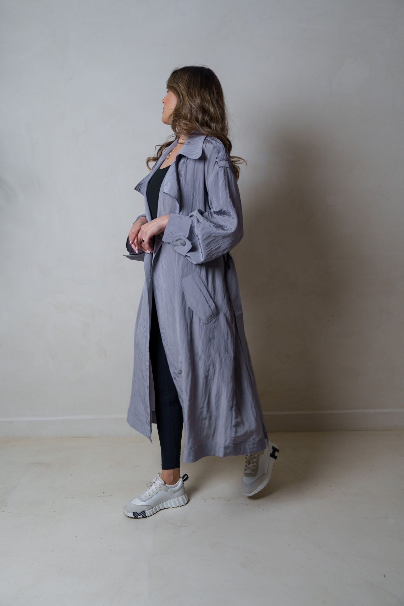 Gray Trench Coat