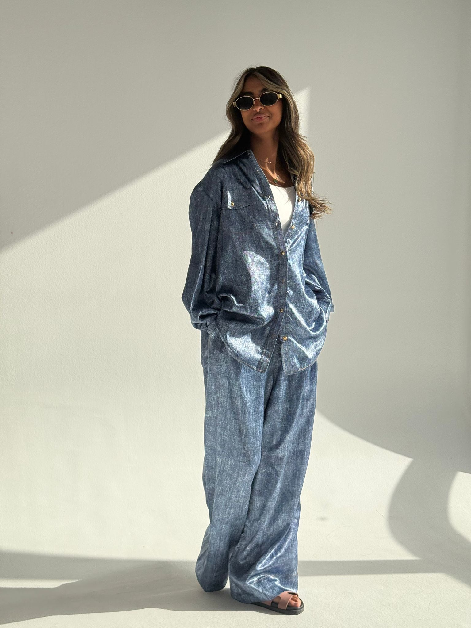 Silk Set- Blue