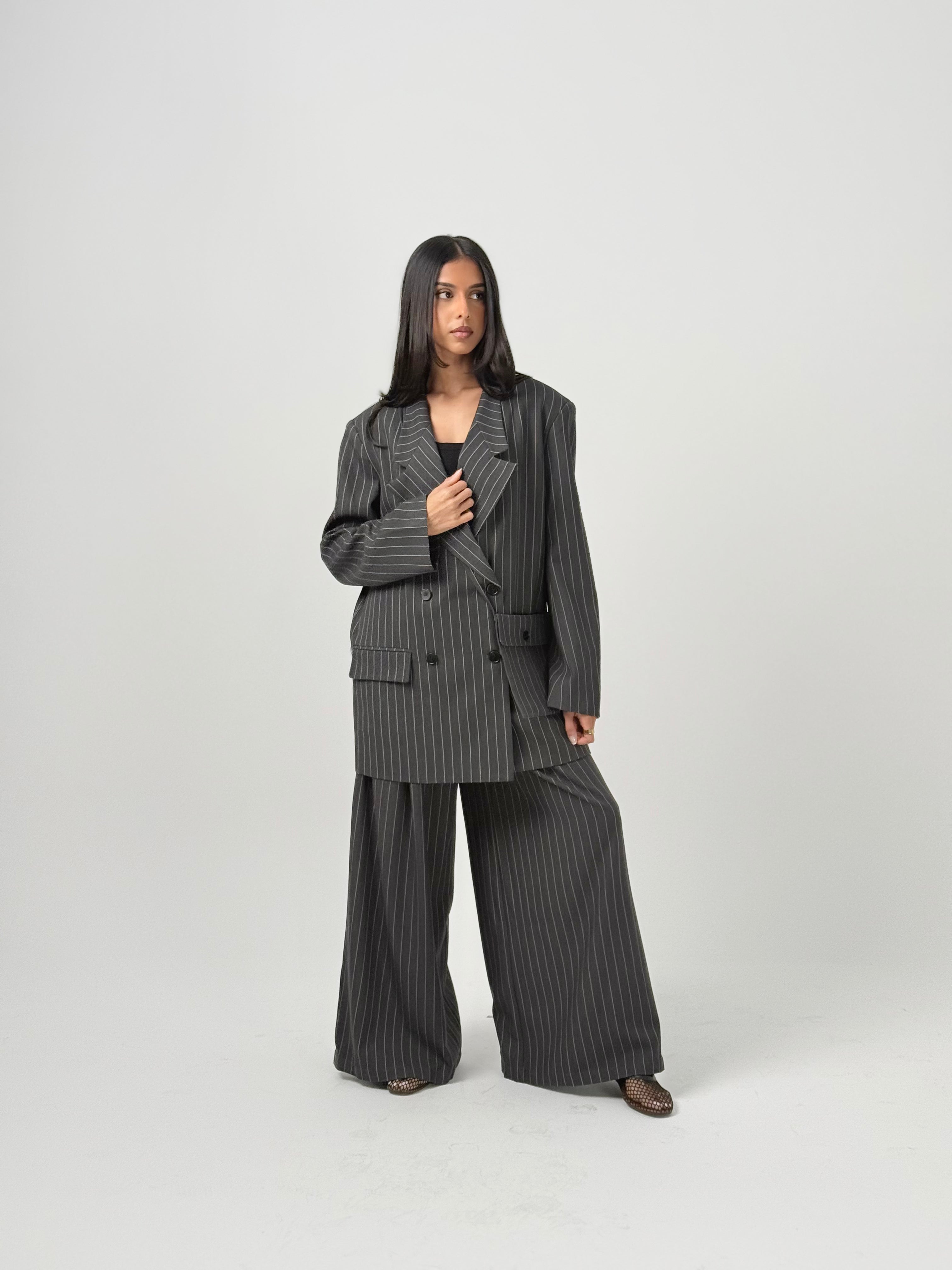 Pinstriped Suit بدلة مخطط