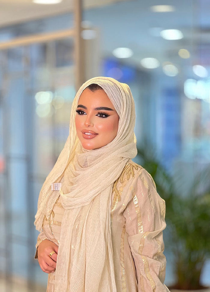 Messy Chiffon حجاب شيفون معفس