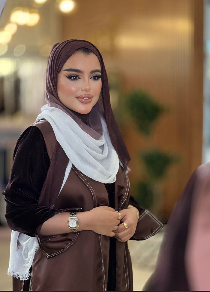 Thin Kresha Ombre حجاب كريشة اومبريه خفيف