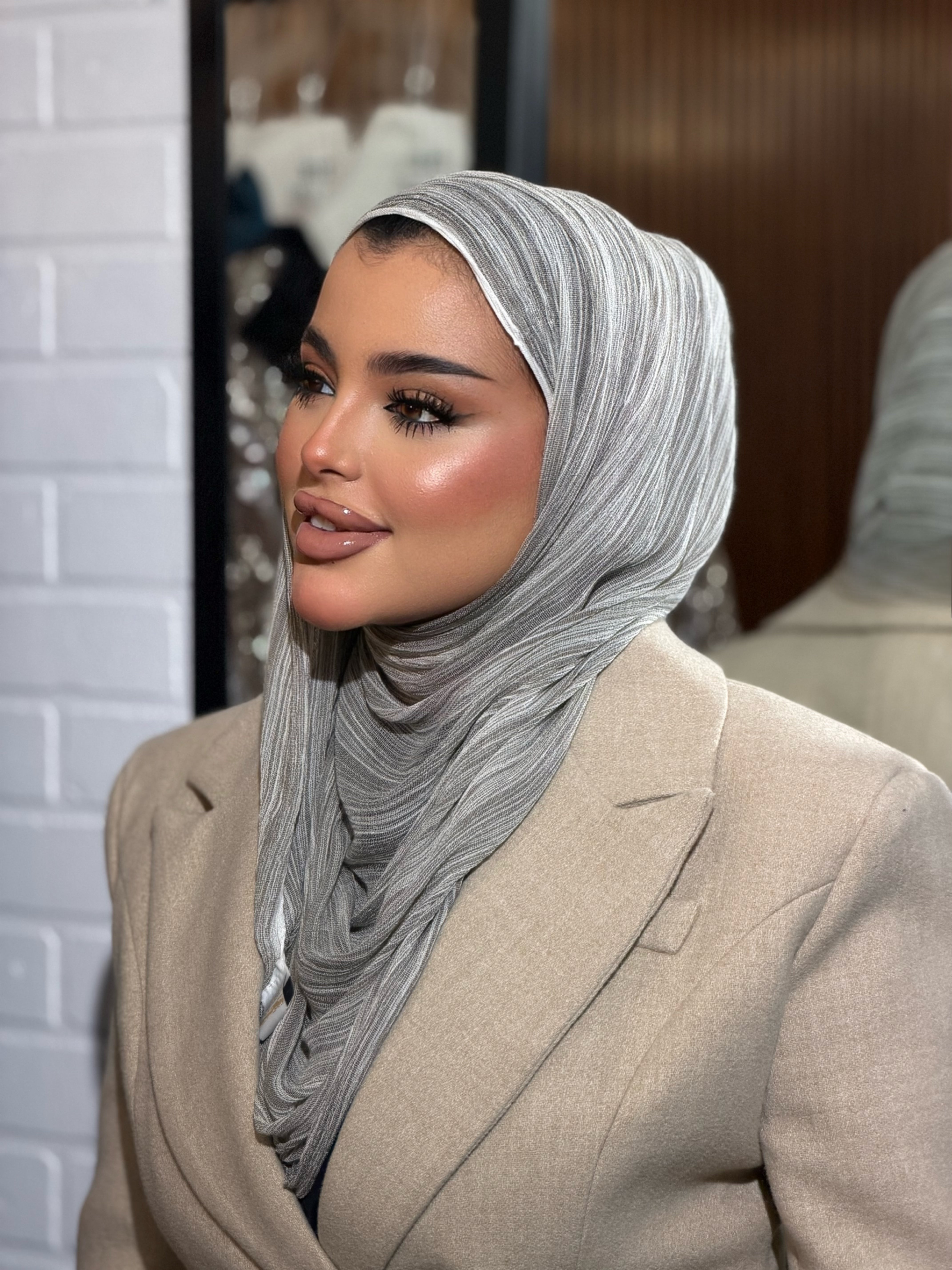 Kresha Stripe حجاب كريشة مقلم