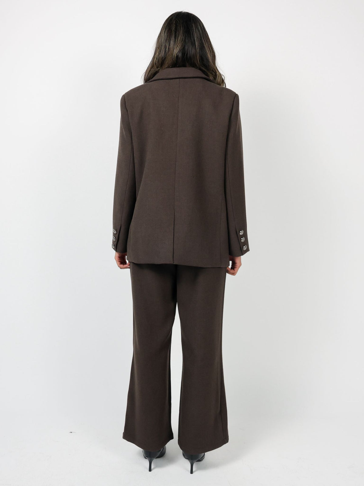 Breasted blazer Set 1005974 بدلة جاكت بليزر