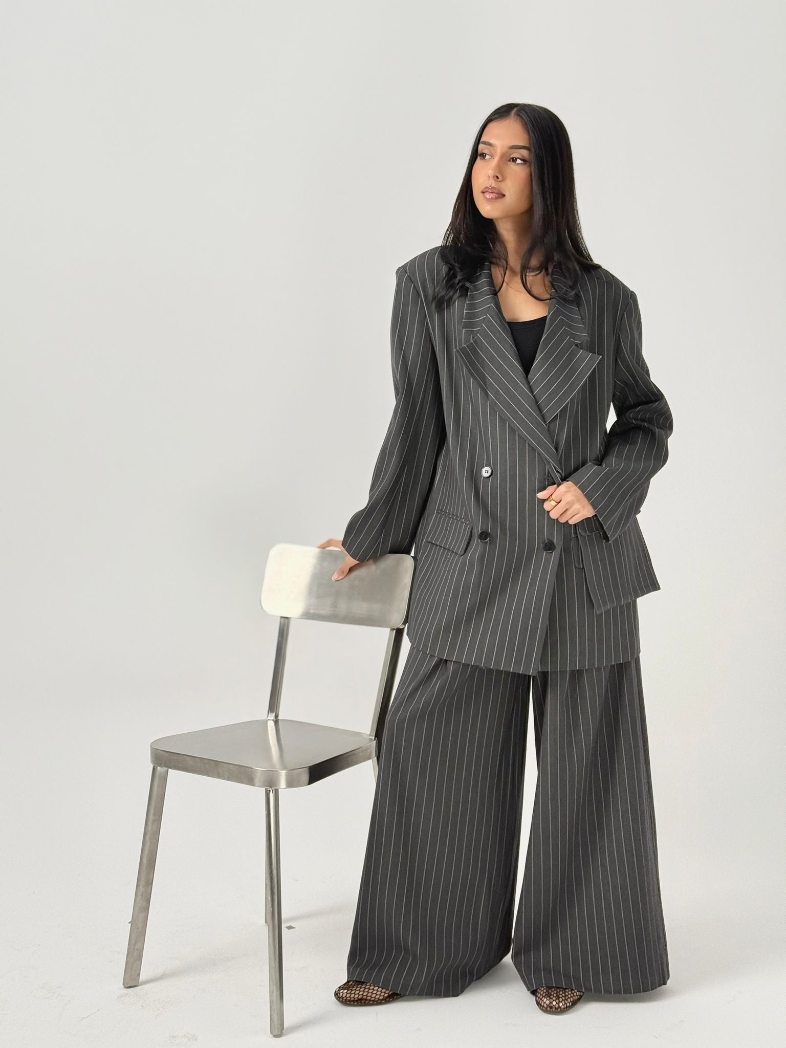 Pinstriped Suit بدلة مخطط