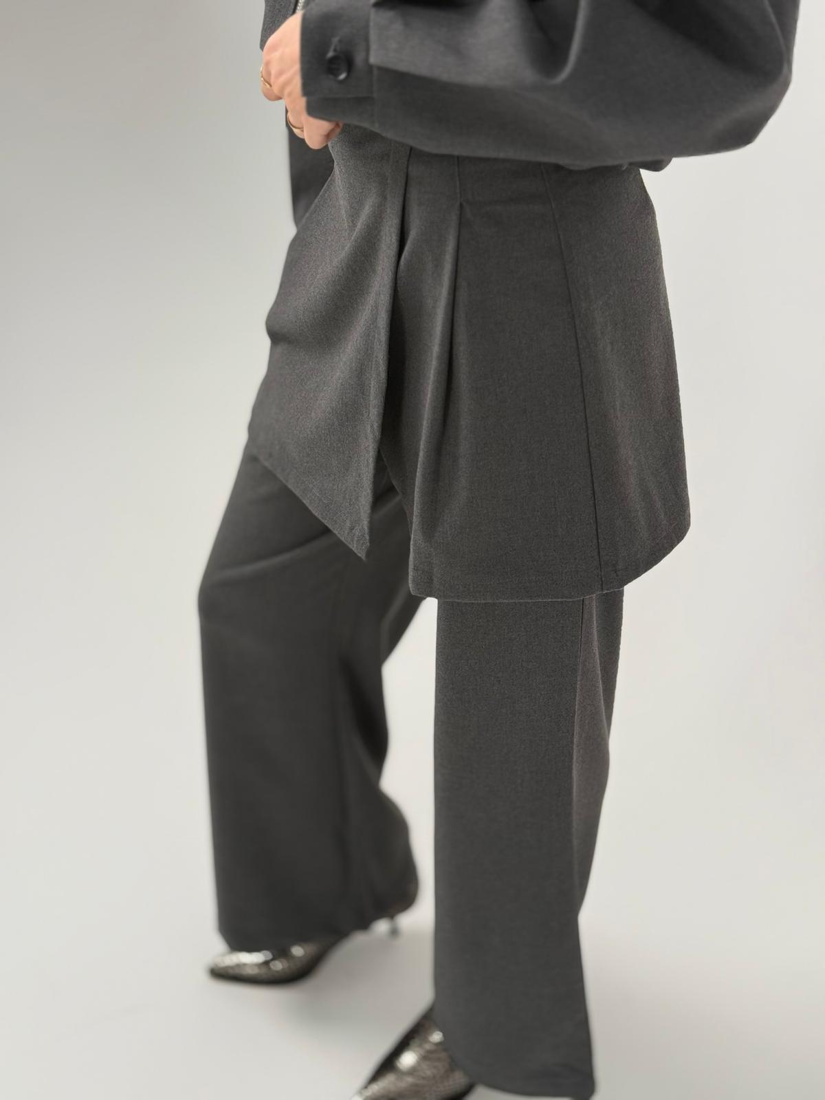 grey set بدلة رمادي