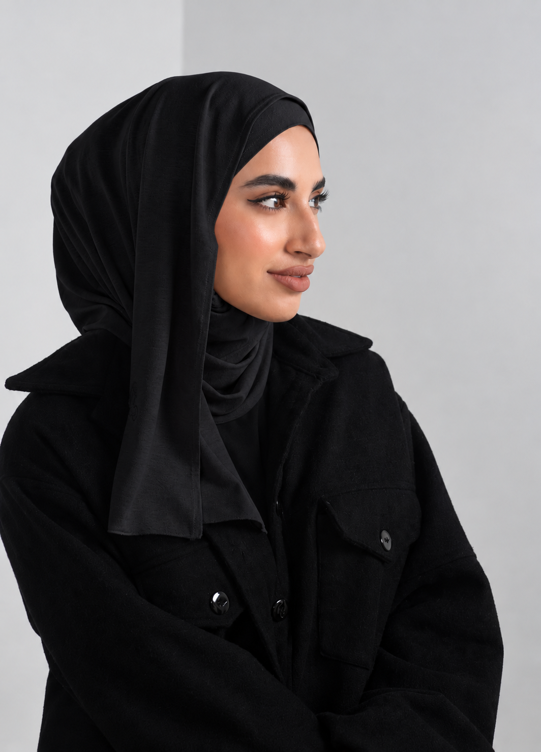 Normal Cotton 100610 حجاب قطن وسط