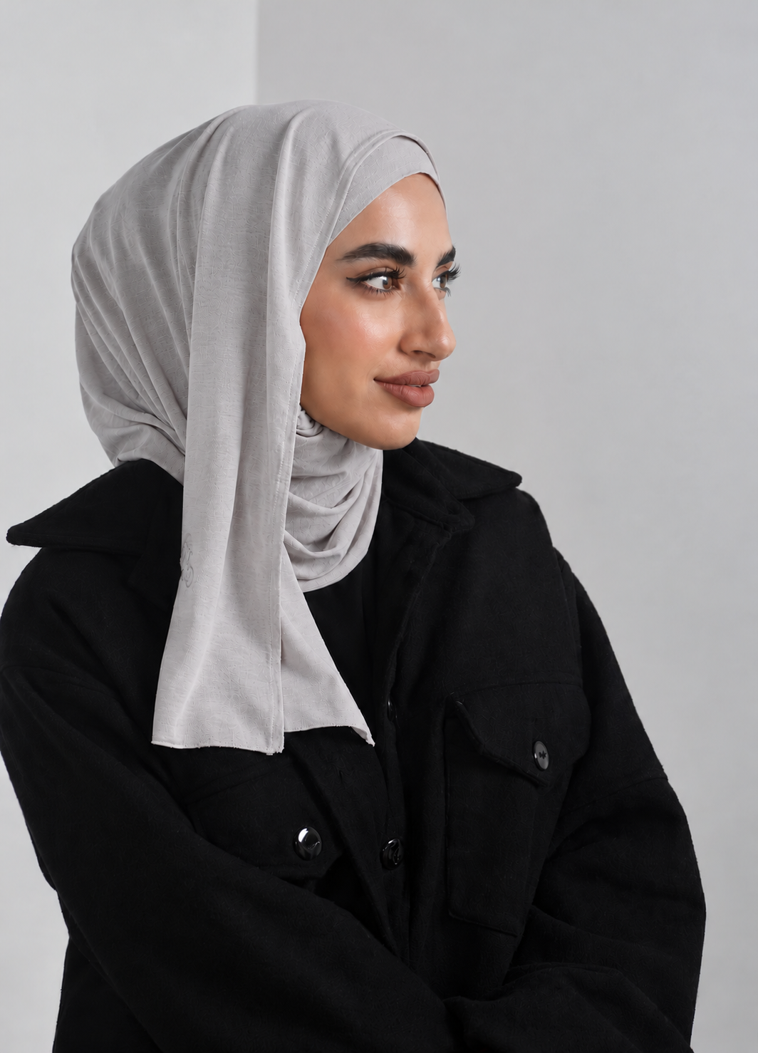 Normal Cotton 100610 حجاب قطن وسط
