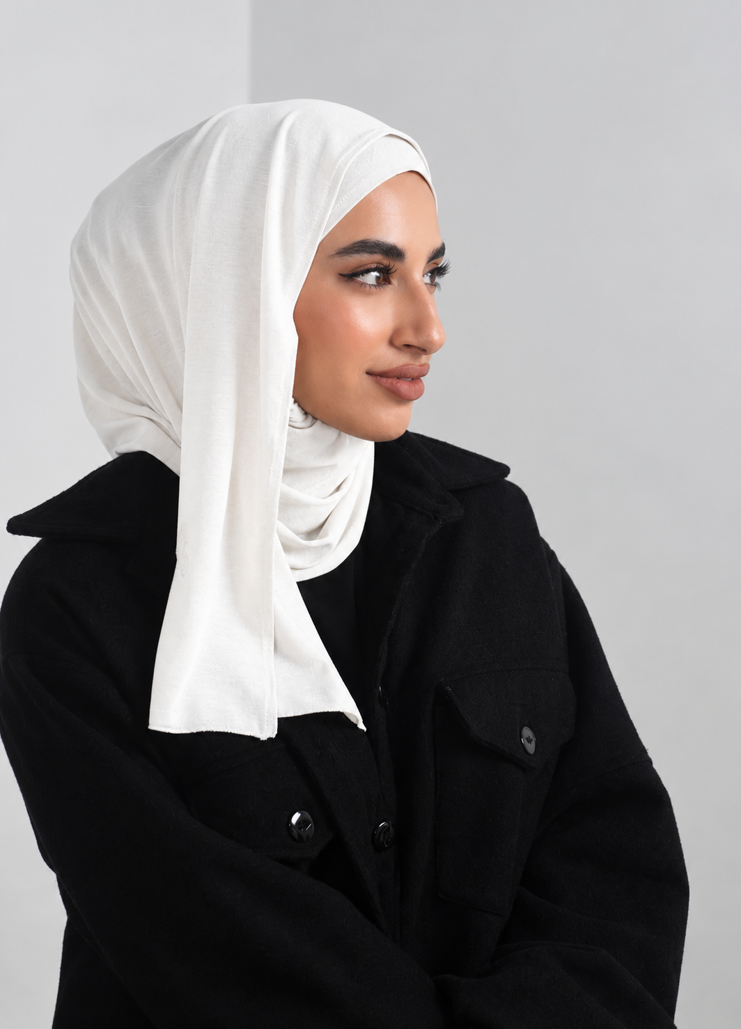 Normal Cotton 100610 حجاب قطن وسط