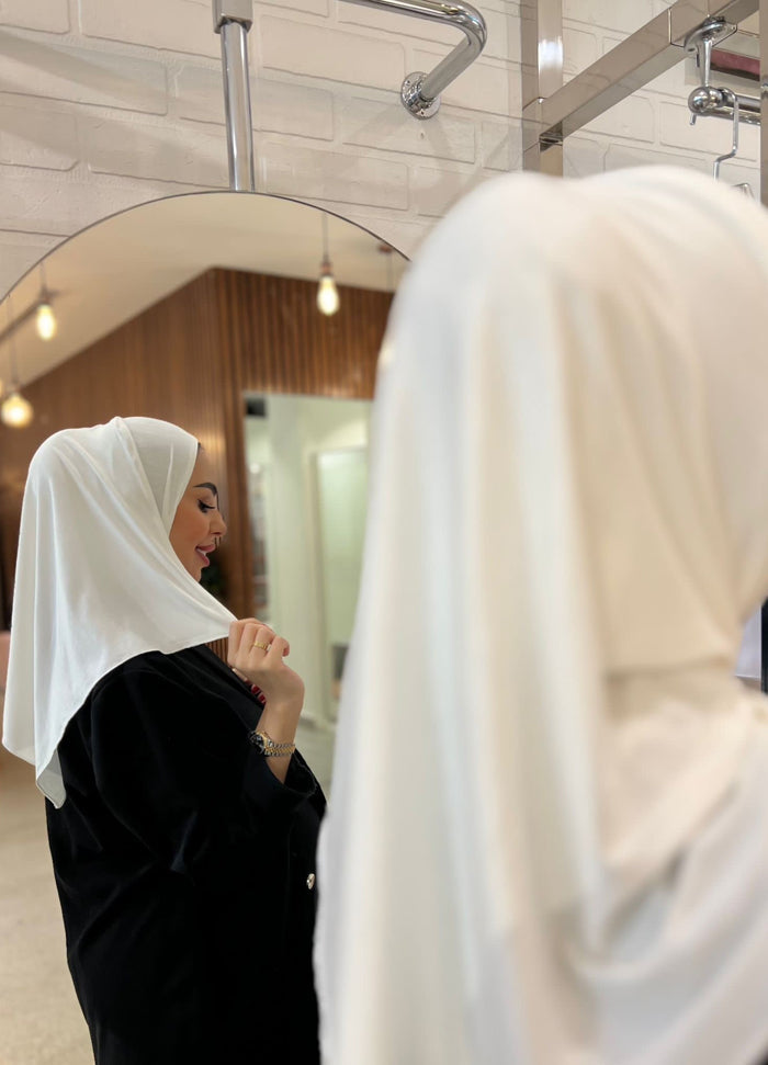 Italy Cotton - Close HIjab مخيط عند الوجه