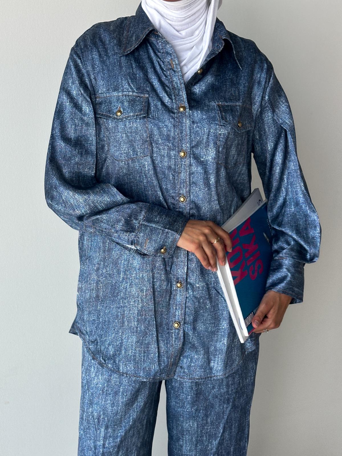 Silk Set- Blue