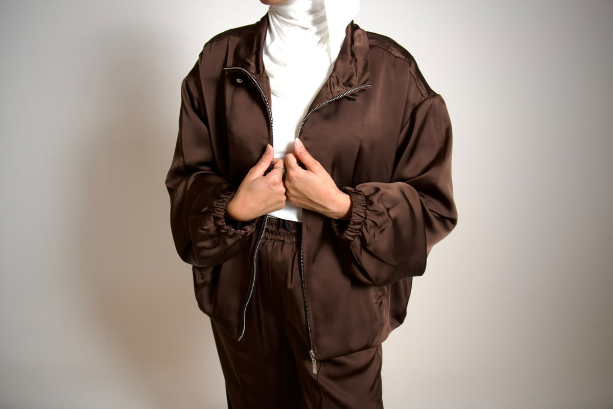 Elara Silk- Brown