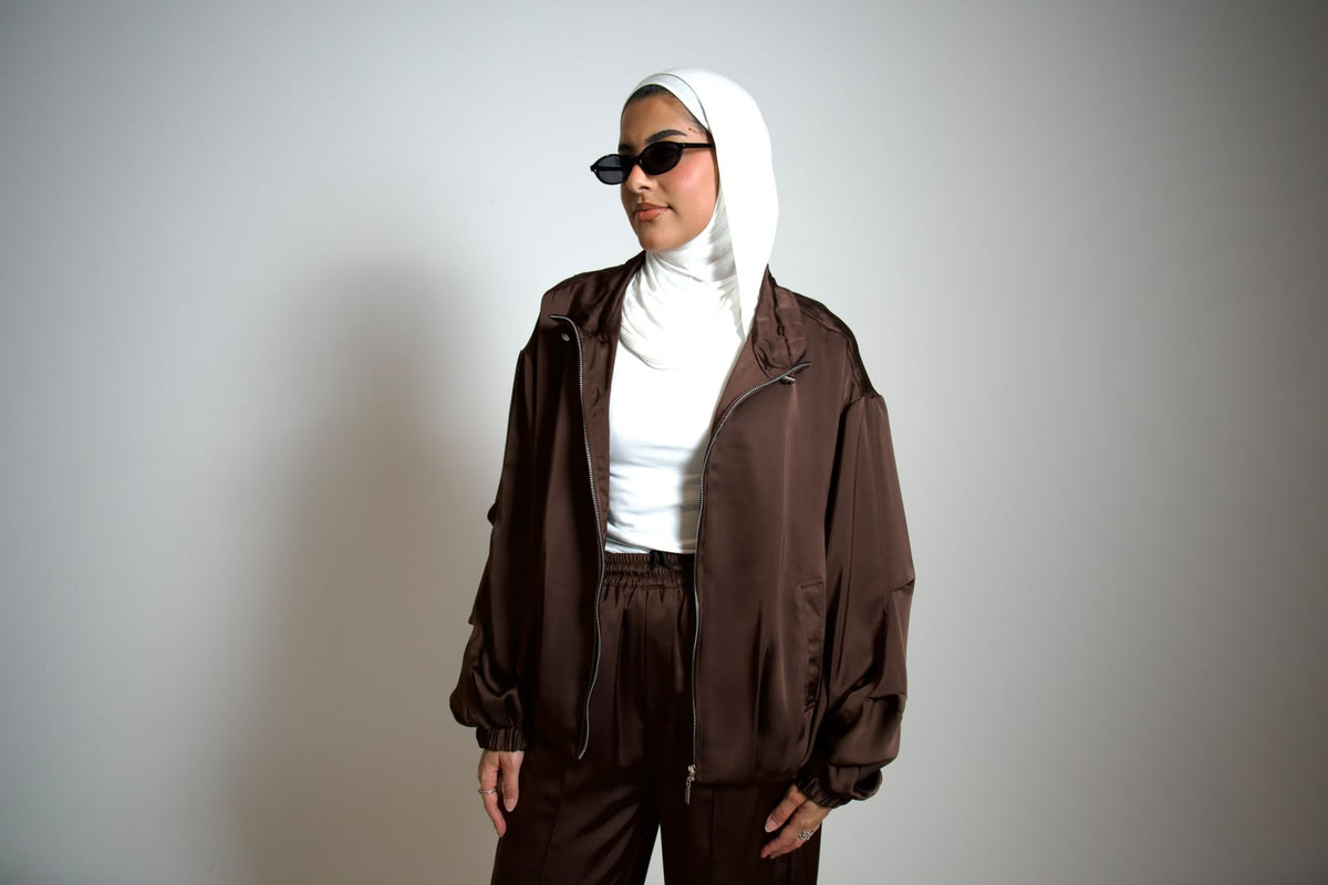 Elara Silk- Brown