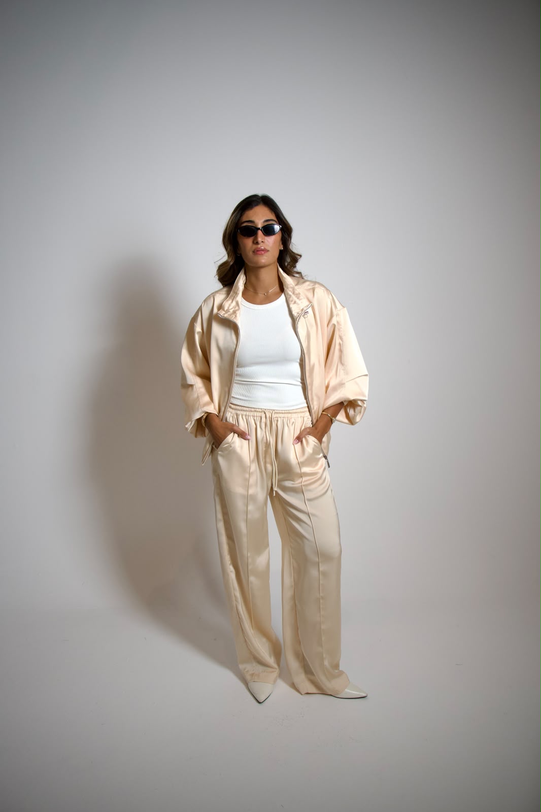 Elara Silk - Cream