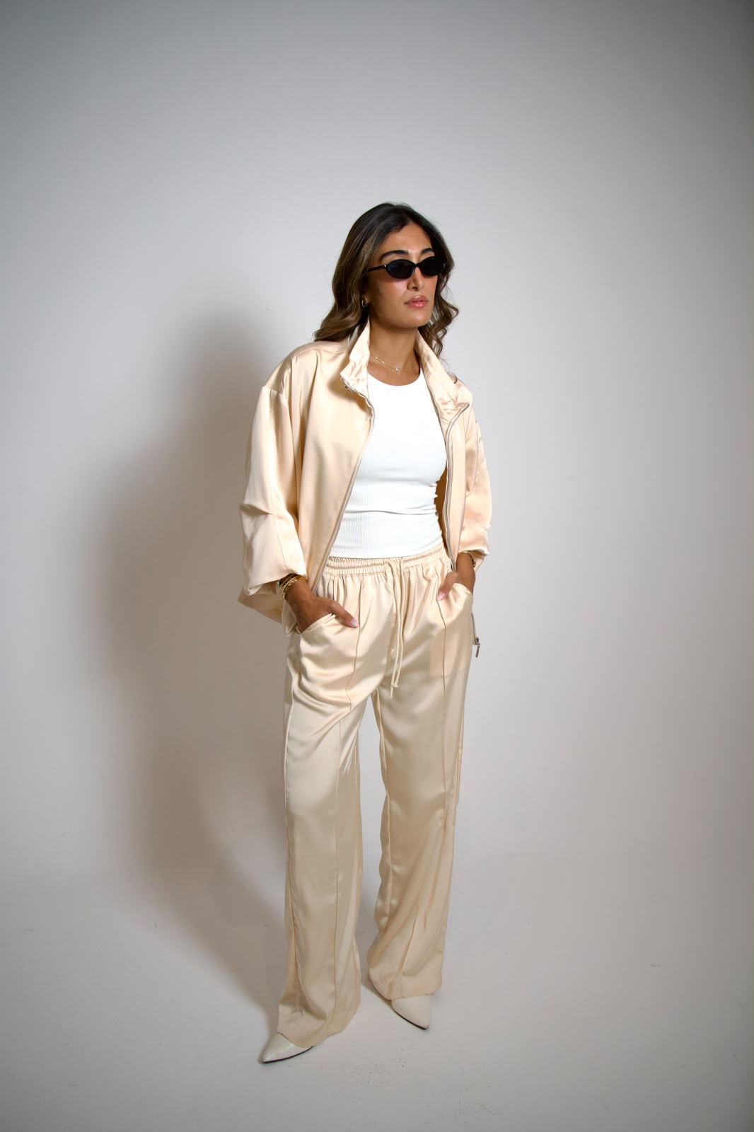 Elara Silk - Cream