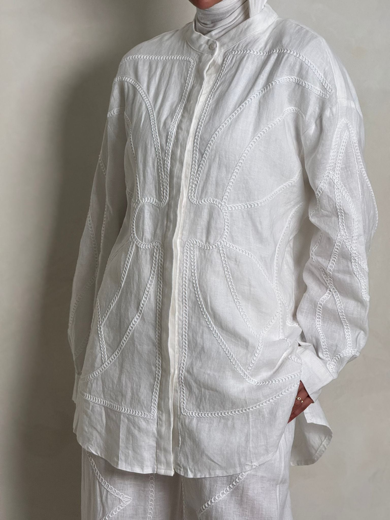 Linen Set- Offwhite