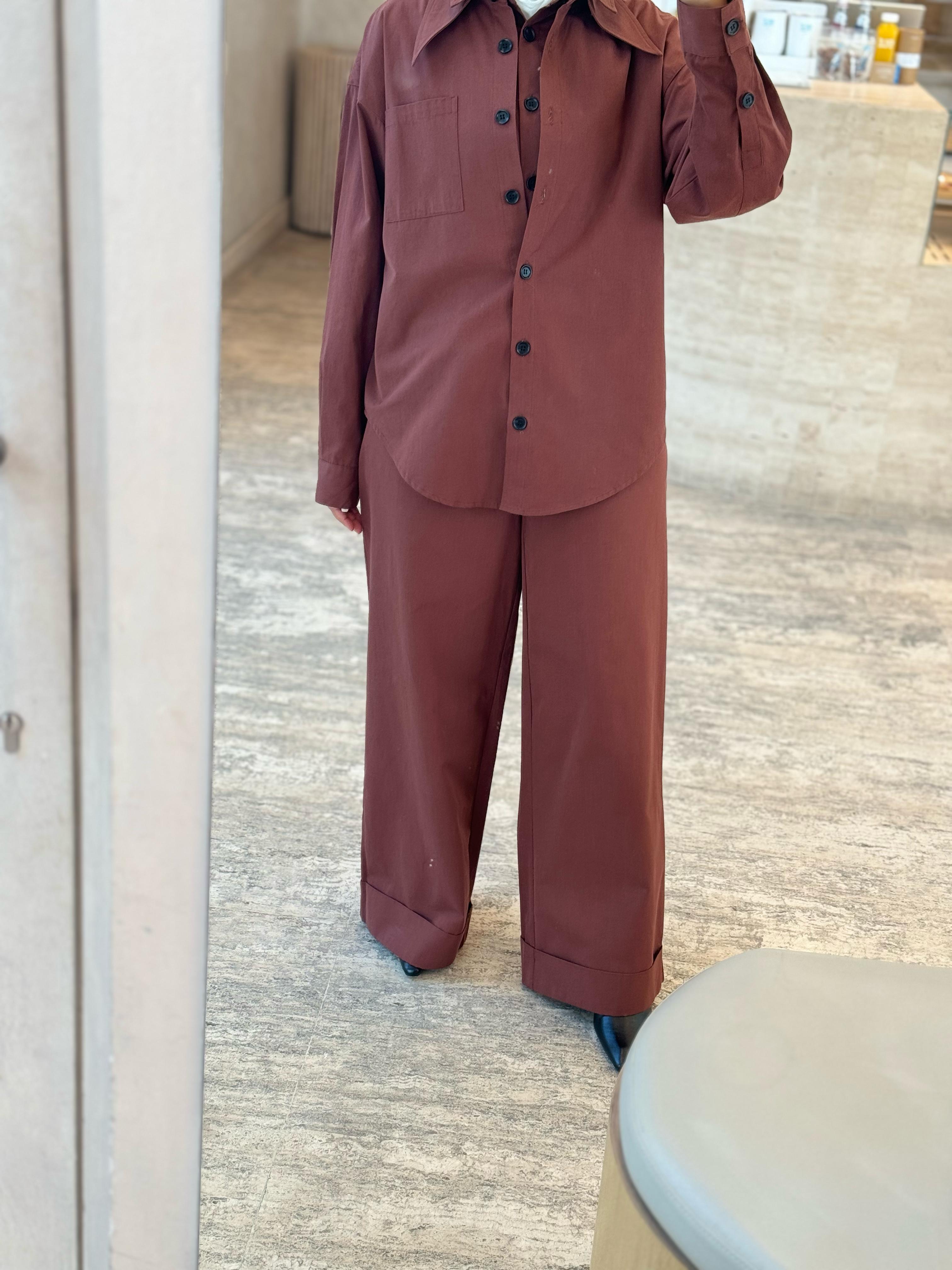 Brown Co-ord Set