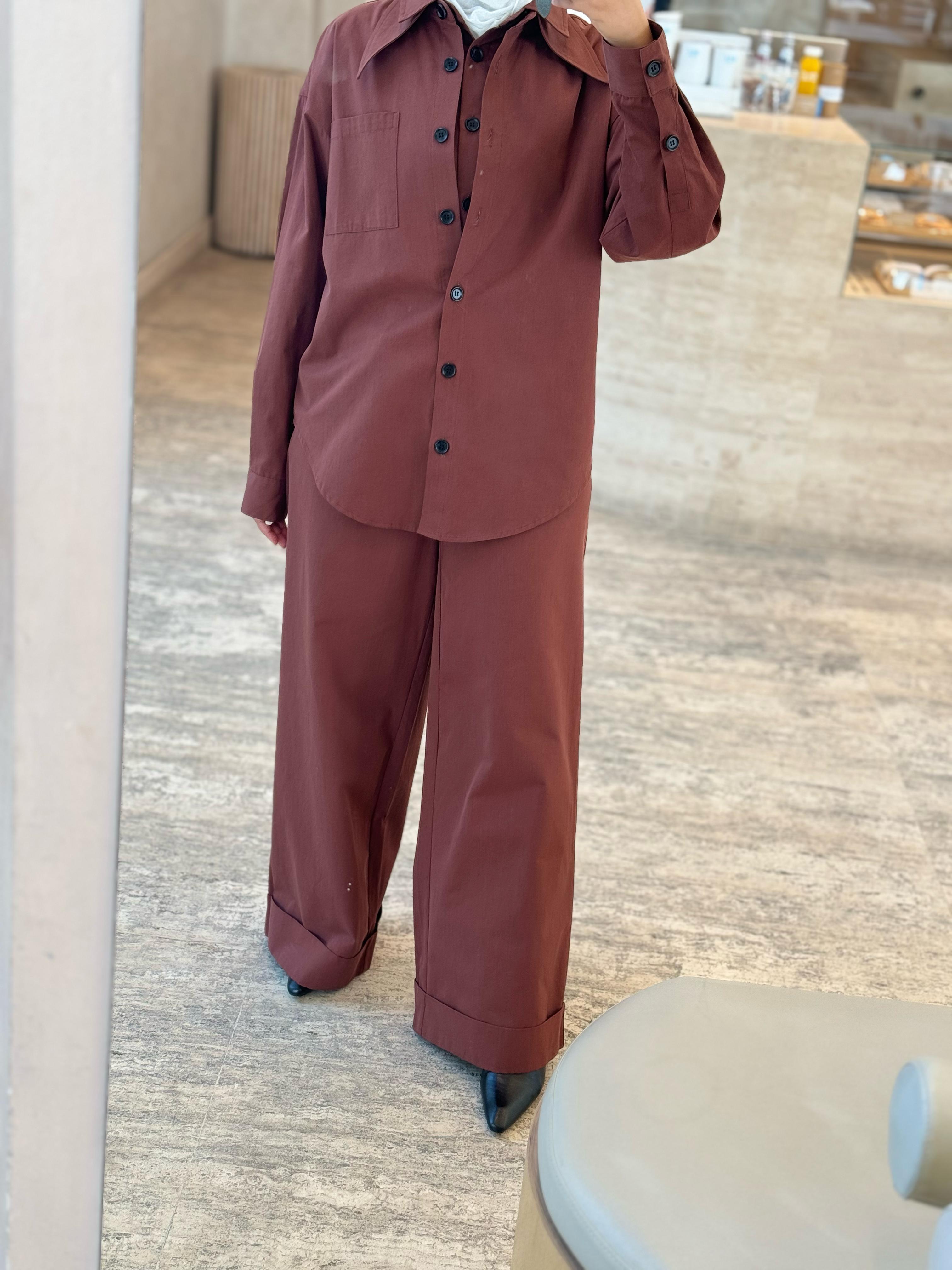 Brown Co-ord Set
