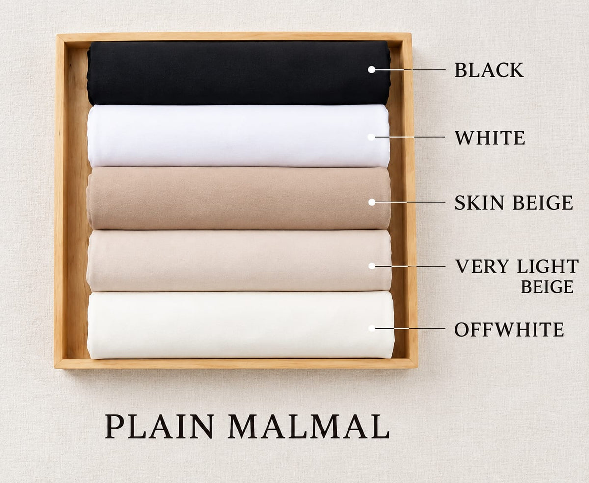 12pc-Plain Turki Malmal