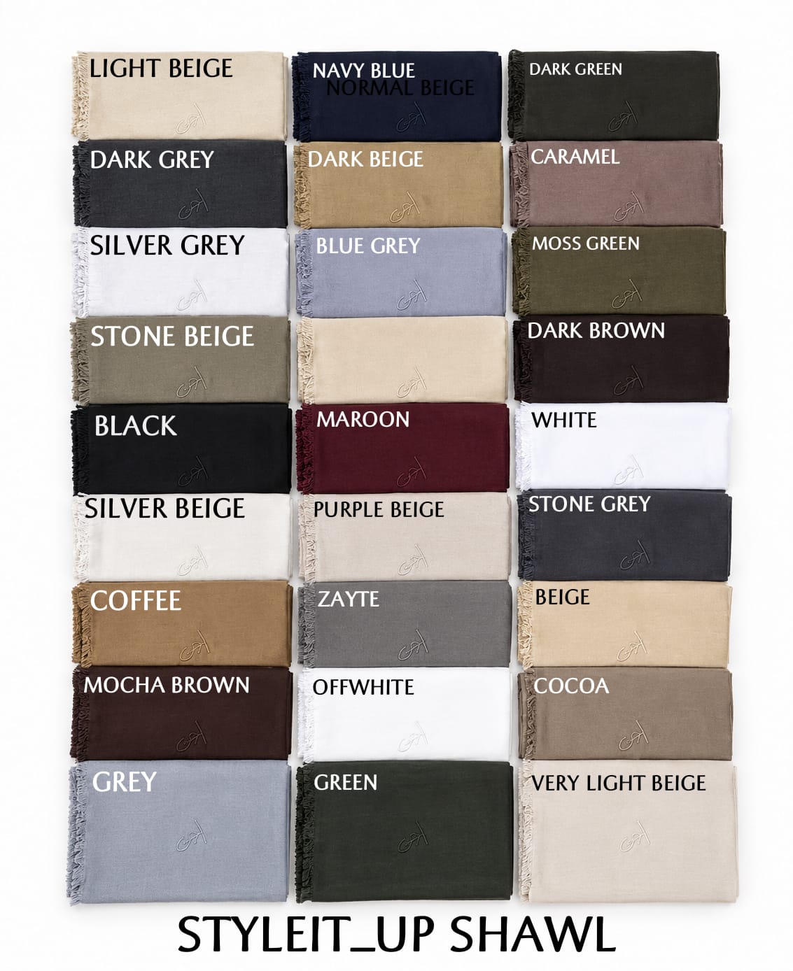 Styleit_up Shawl  حجاب شال استايل أب