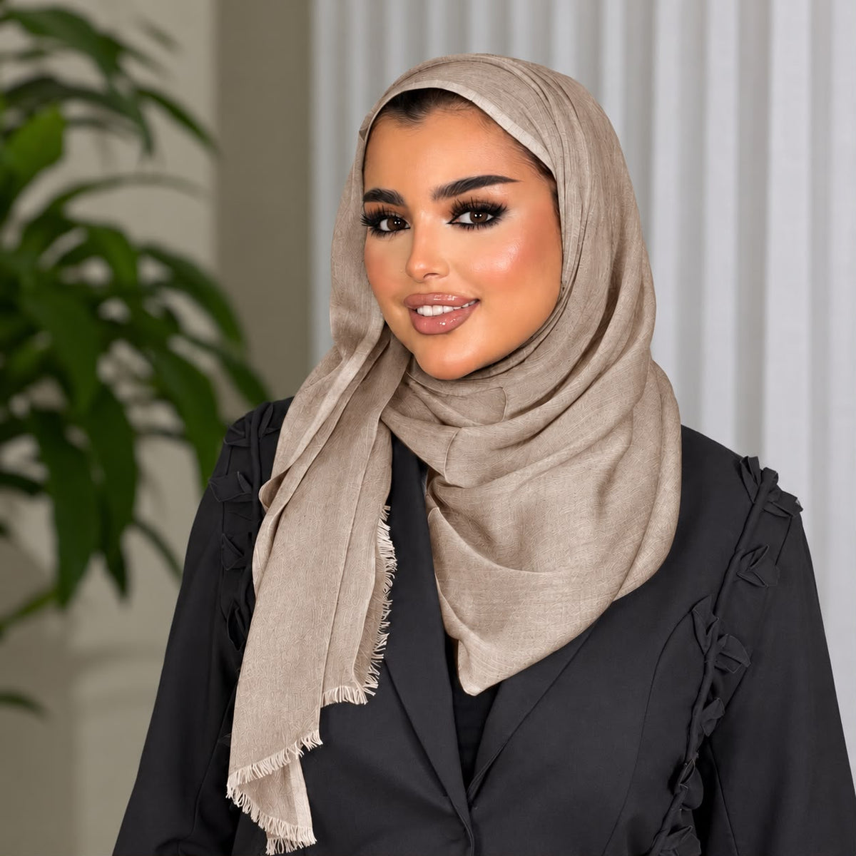 Casmer shawl 1005958 شال كشمير مقلم