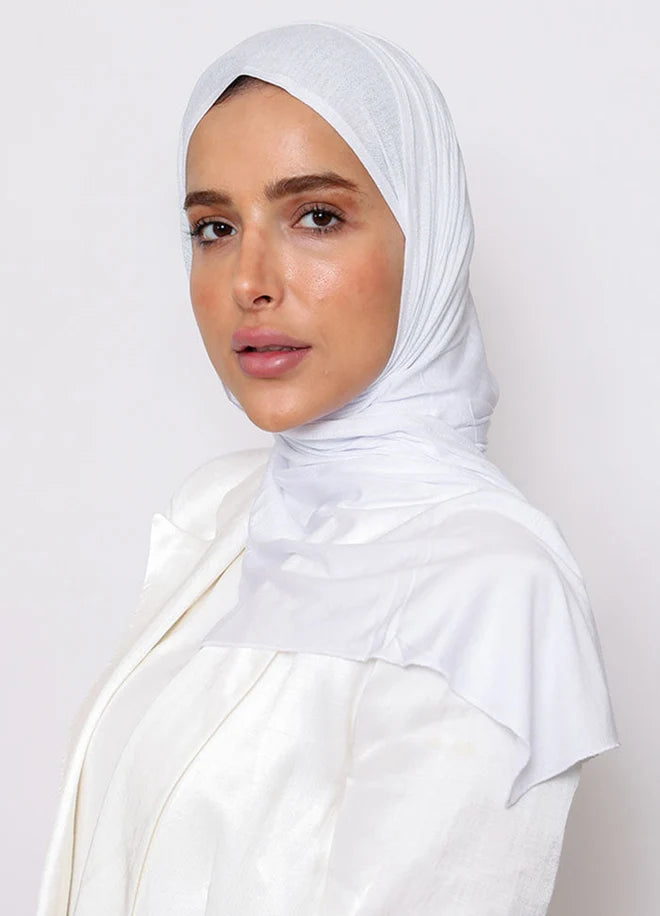 12-pcs Fancy Cotton حجاب قطن فانسي
