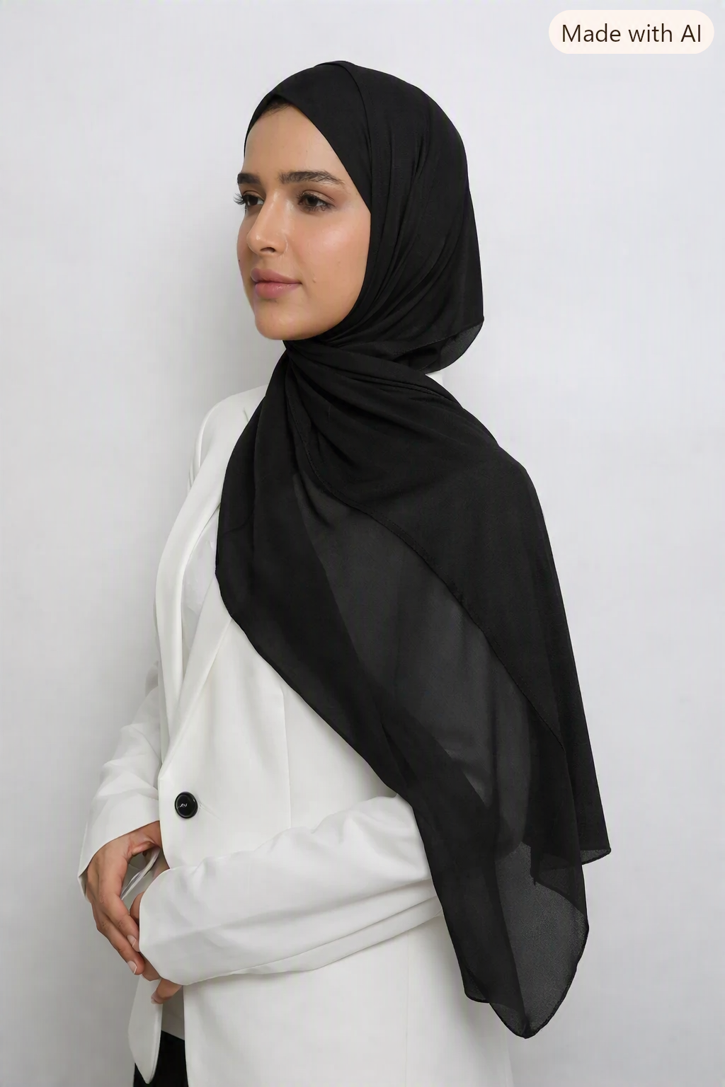 Half Italy Cotton Half Chiffon نص قطن إيطالي نص شيفون