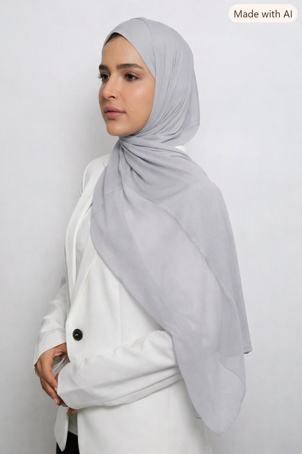 Half Italy Cotton Half Chiffon نص قطن إيطالي نص شيفون