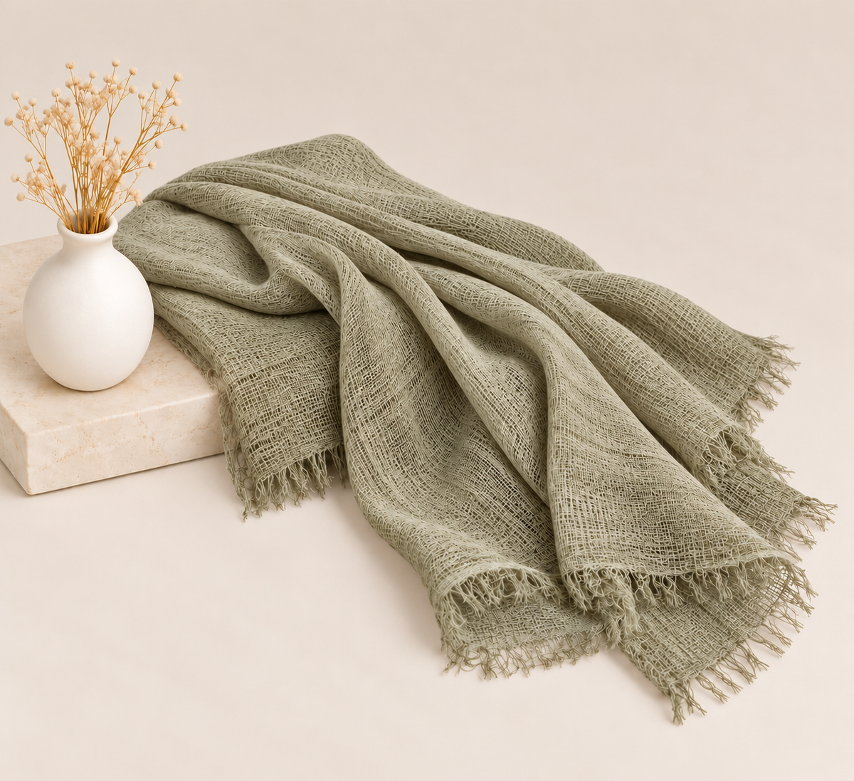 Shawl Kheesh حجاب شال خيش