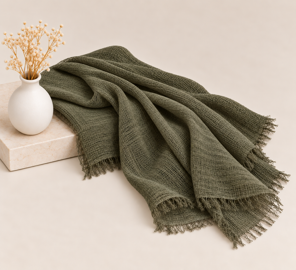 Shawl Kheesh حجاب شال خيش