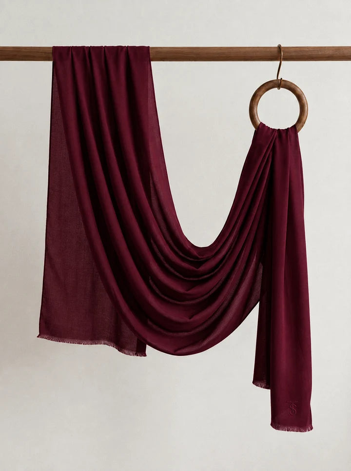 12-pcs Linen Shawl شال كتان – ١٢ قطعة