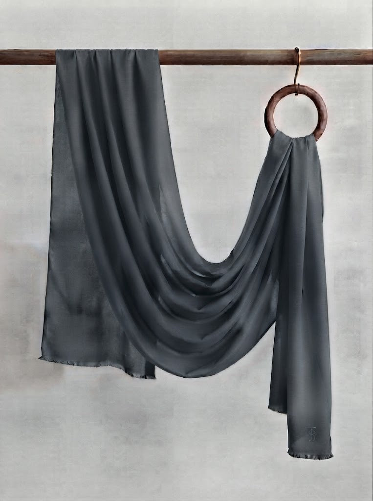 12-pcs Linen Shawl شال كتان – ١٢ قطعة