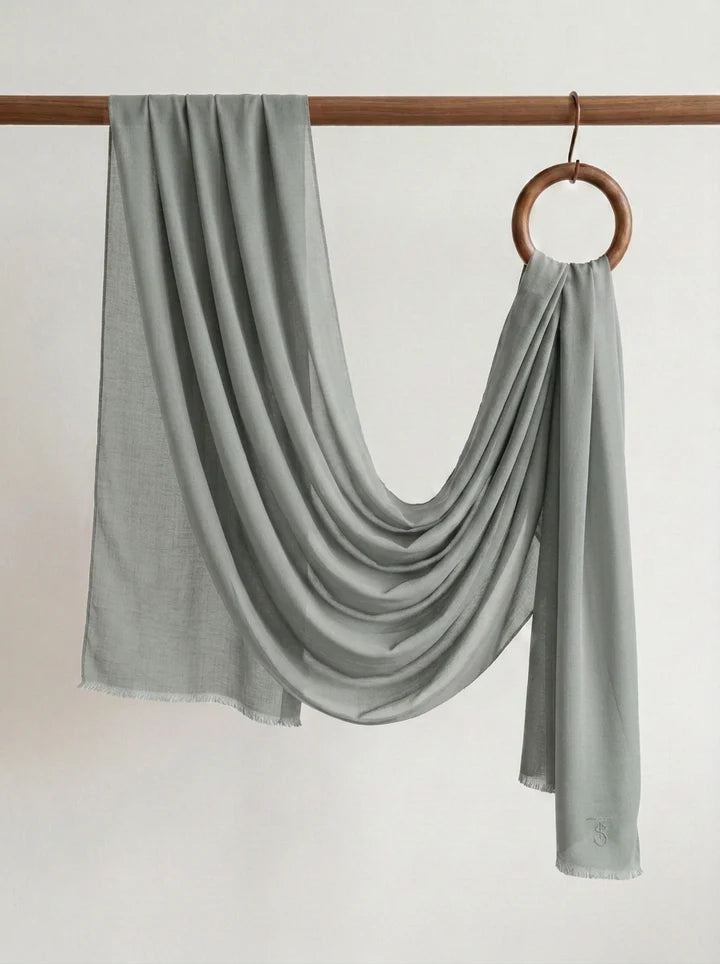 12-pcs Linen Shawl شال كتان – ١٢ قطعة