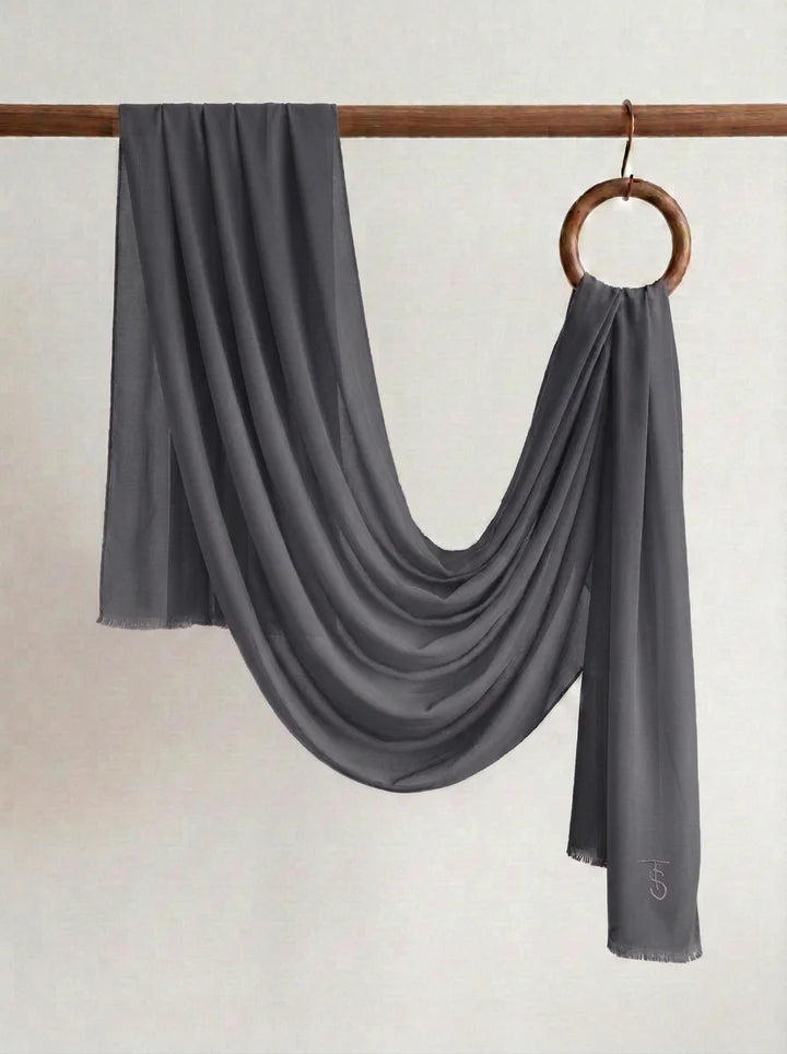 12-pcs Linen Shawl شال كتان – ١٢ قطعة