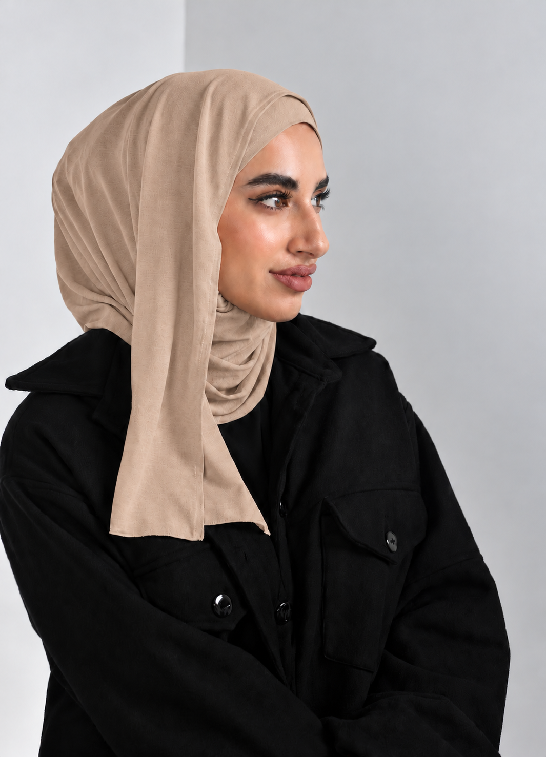 Normal Cotton 100610 حجاب قطن وسط
