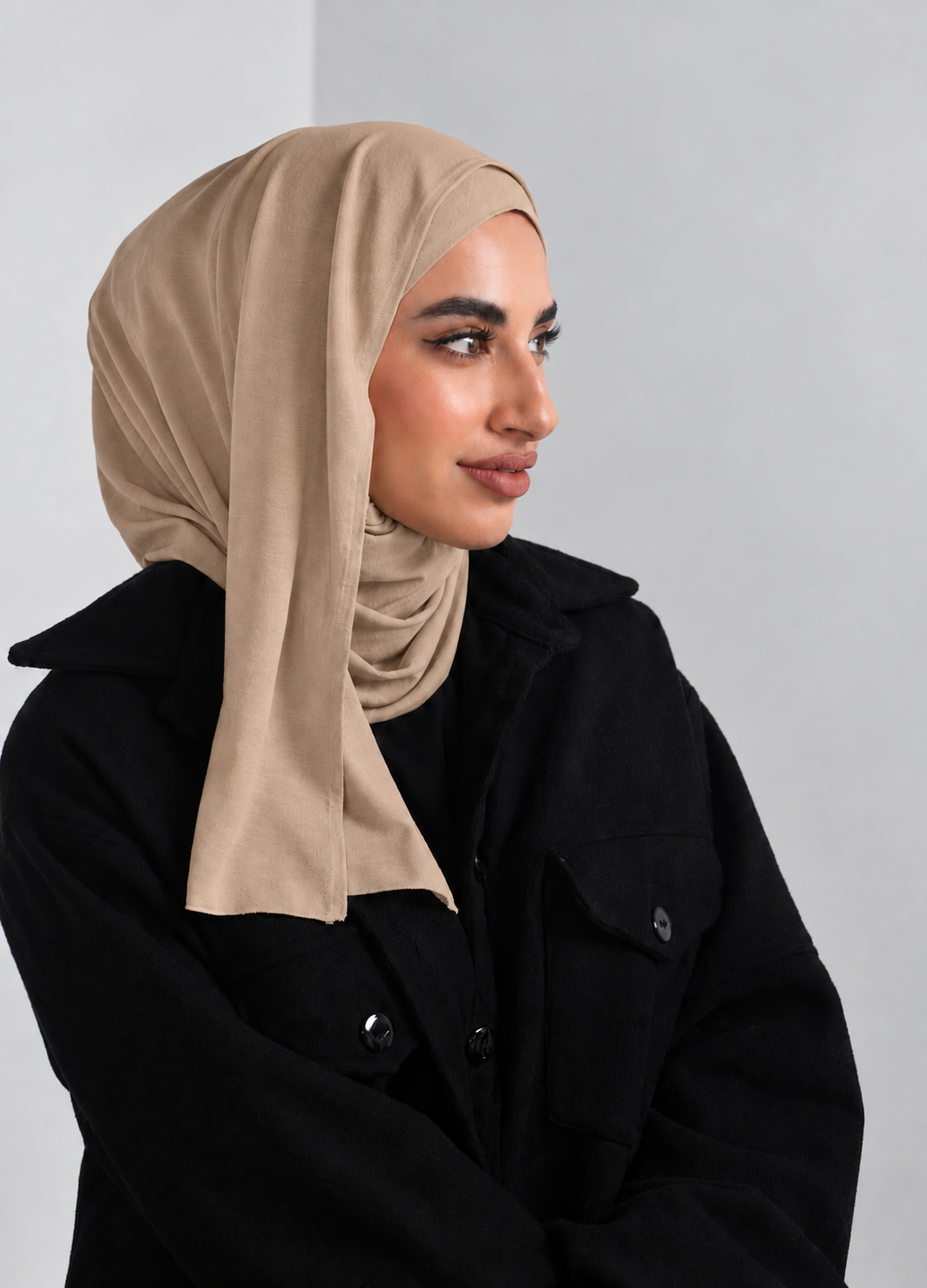 Normal Cotton 100610 حجاب قطن وسط