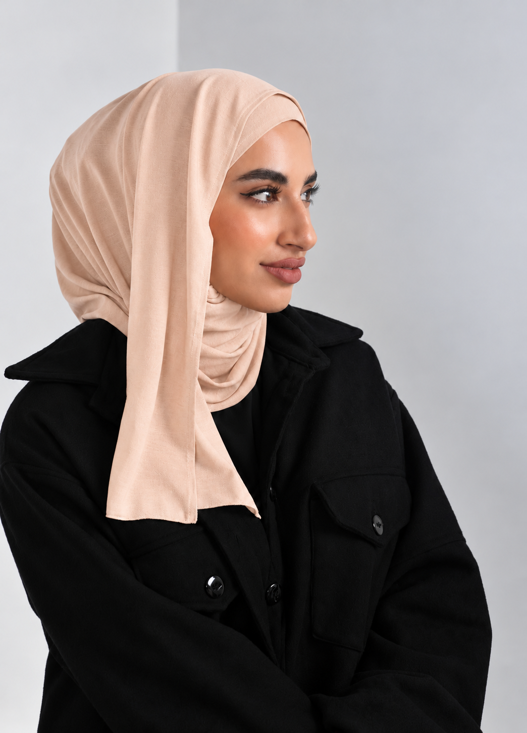 Normal Cotton 100610 حجاب قطن وسط