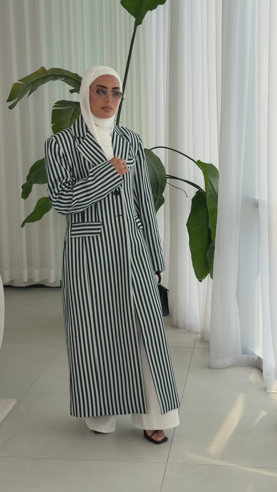 Meridian Stripe Coat