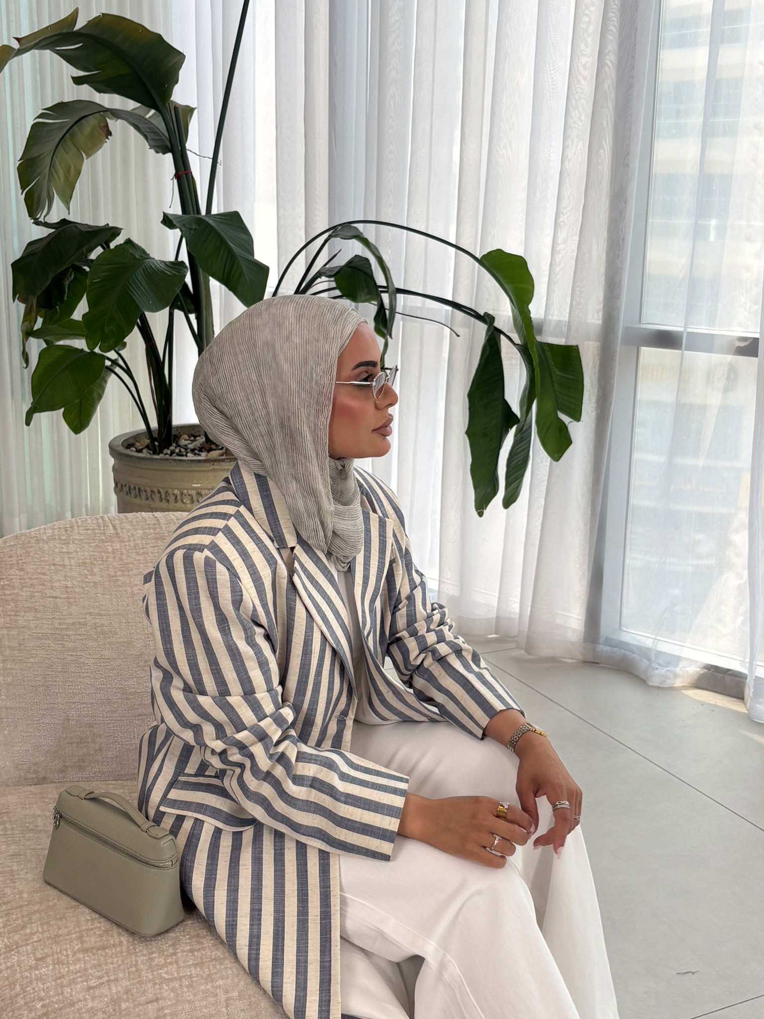 Messy Chiffon حجاب شيفون معفس