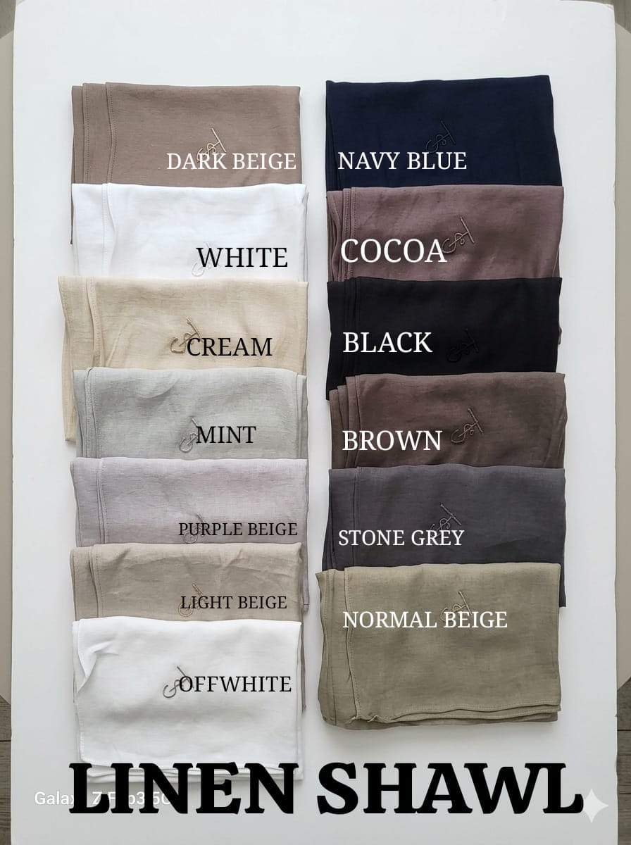 Linen Shawl شال لنن