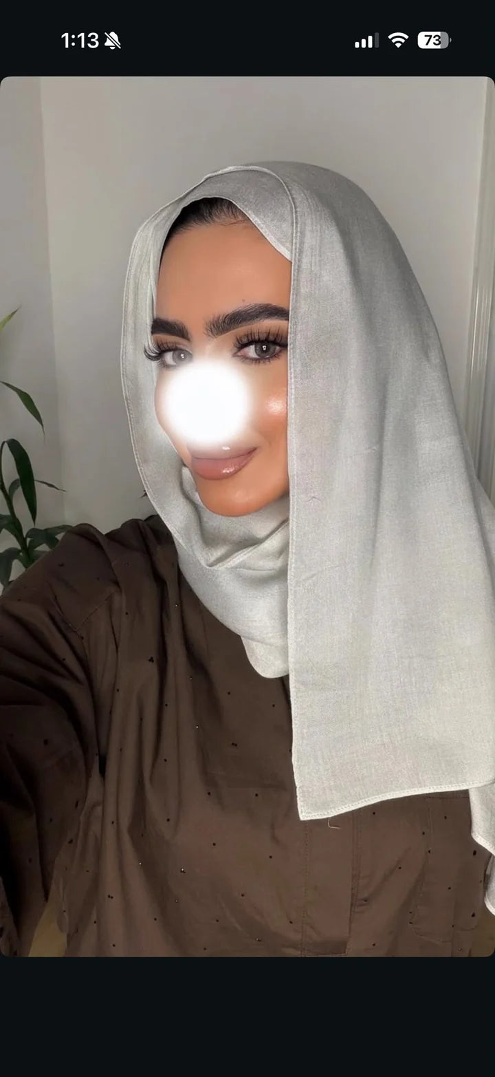12-pcs Linen Shawl شال كتان – ١٢ قطعة